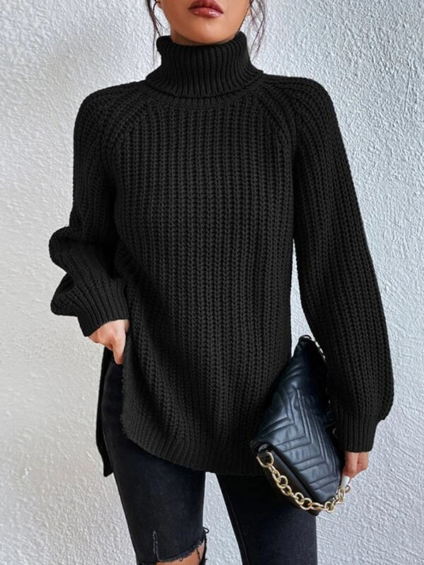 Rosa | Gruby sweter z golfem