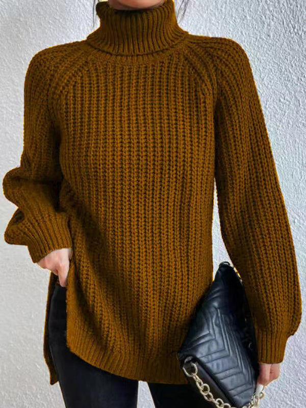 Rosa | Gruby sweter z golfem