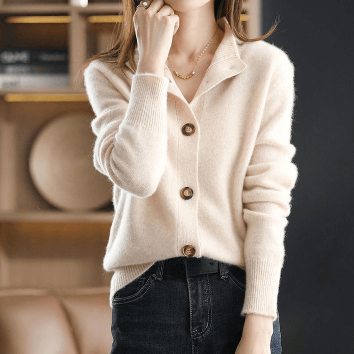 ANNY™ | LUKSUSOWY KARDIGAN DZIANINOWY