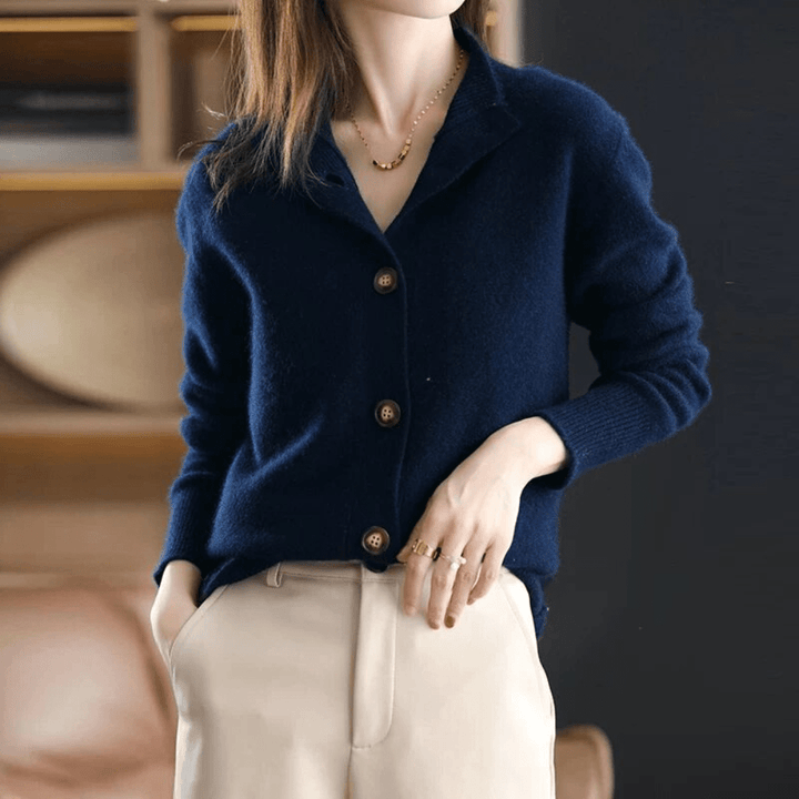 ANNY™ | LUKSUSOWY KARDIGAN DZIANINOWY